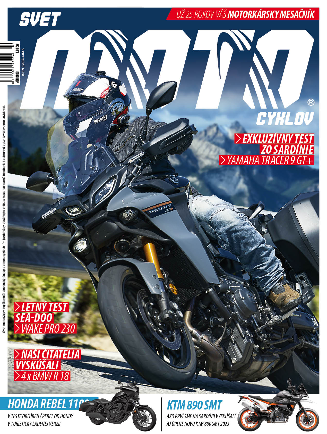 Časopis Svet motocyklov - jún 2023