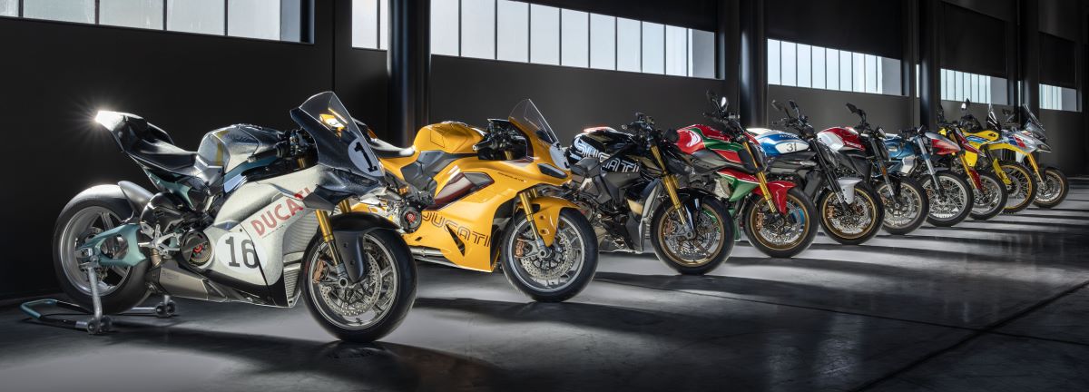 Ducati sa slávnostne vyfarbila