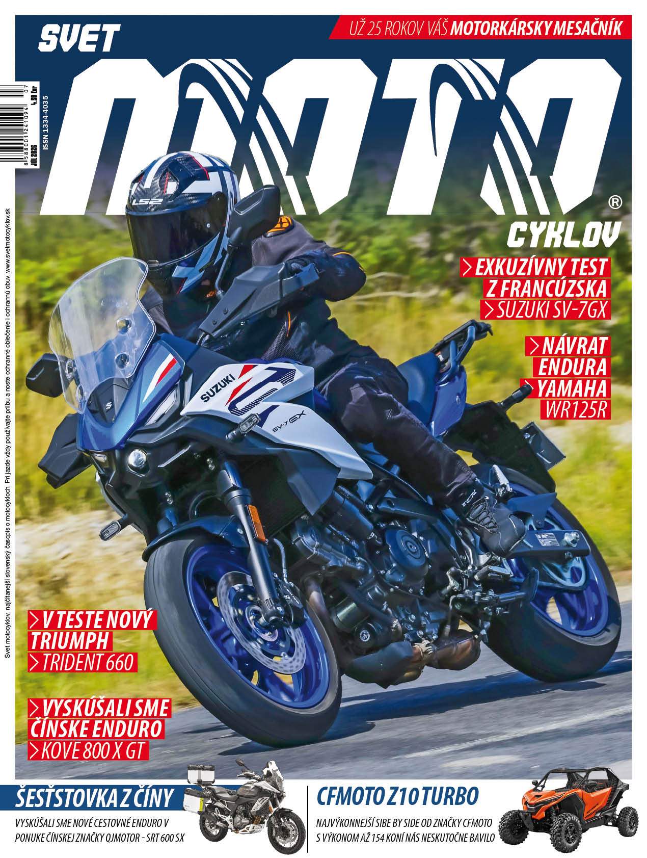 Časopis Svet motocyklov 07 2026