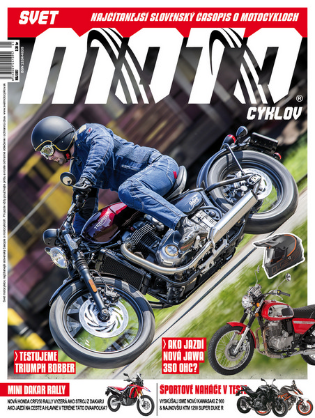 Časopis Svet motocyklov máj 2017