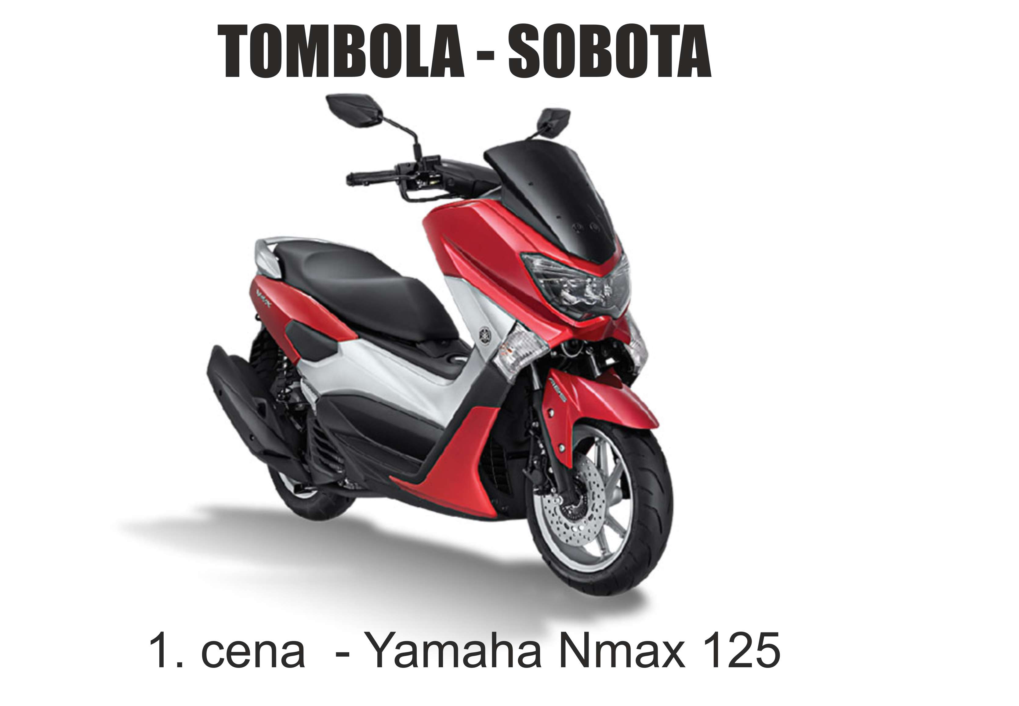 Vyhrať môžete aj skúter Yamaha Nmax 125